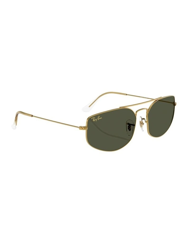Explorer V Metal Sunglasses in Gold image 4