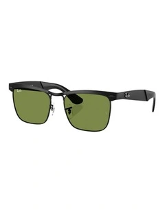 Wayfarer Deluxe Metal Sunglasses in Black
