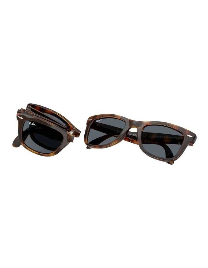 Wayfarer Folding Classic Nylon Sunglasses in Tortoise image 5