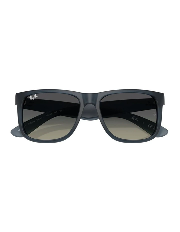 Justin Classic Nylon Sunglasses in Blue image 4