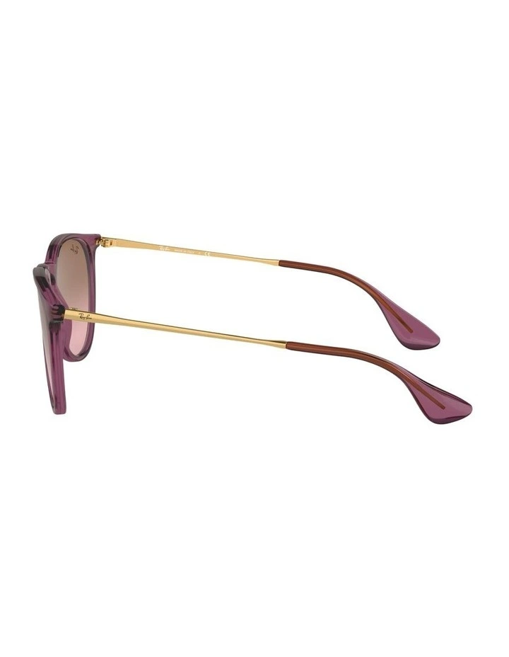 Erika Classic Nylon Sunglasses in Violet image 3