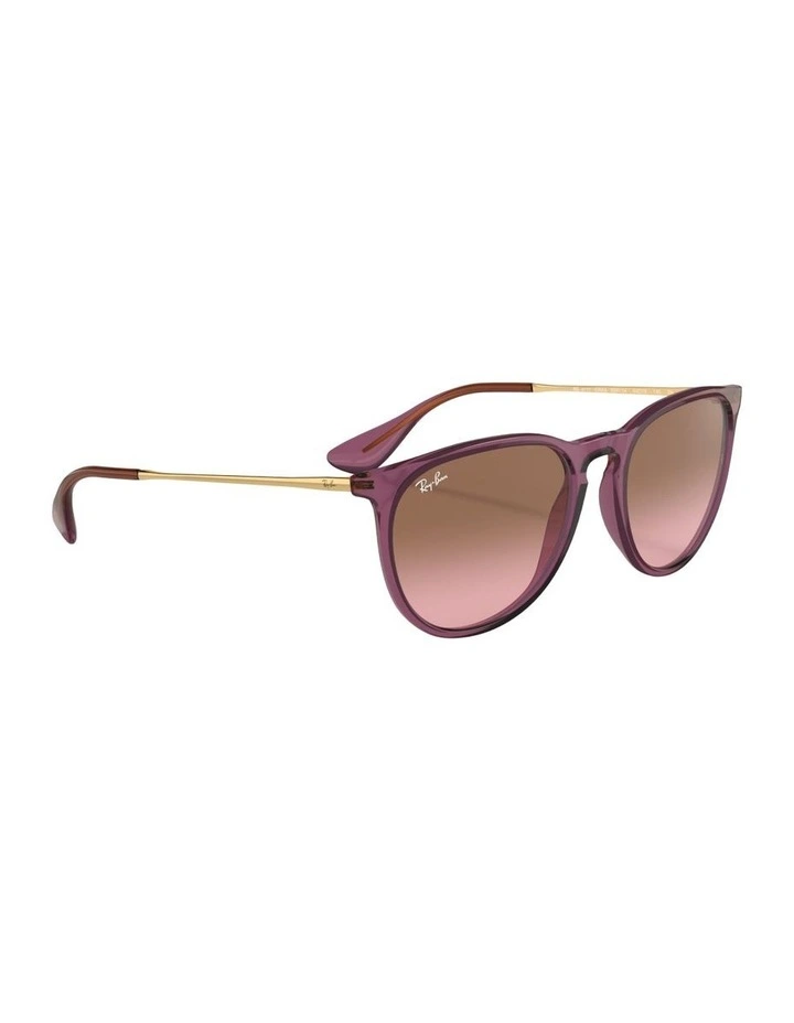 Erika Classic Nylon Sunglasses in Violet image 4
