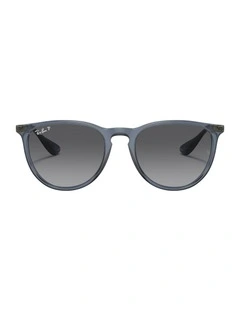 Erika Classic Nylon Polarised Sunglasses in Blue