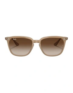 Injected Sunglasses in Beige RB4362