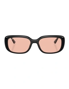Bio-Based Nylon Sunglasses in Black RB4421D