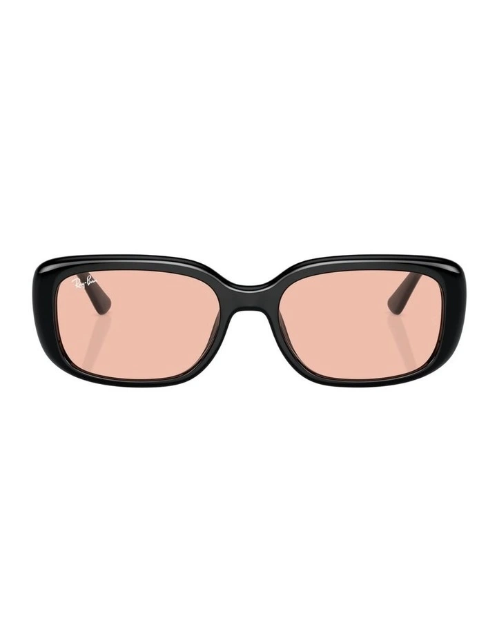 Bio-Based Nylon Sunglasses in Black RB4421D image 1