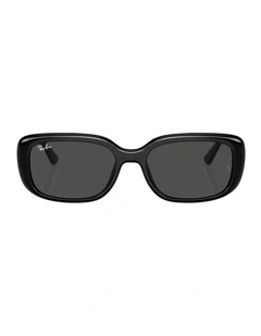 Bio-Based Nylon Sunglasses in Black RB4421D