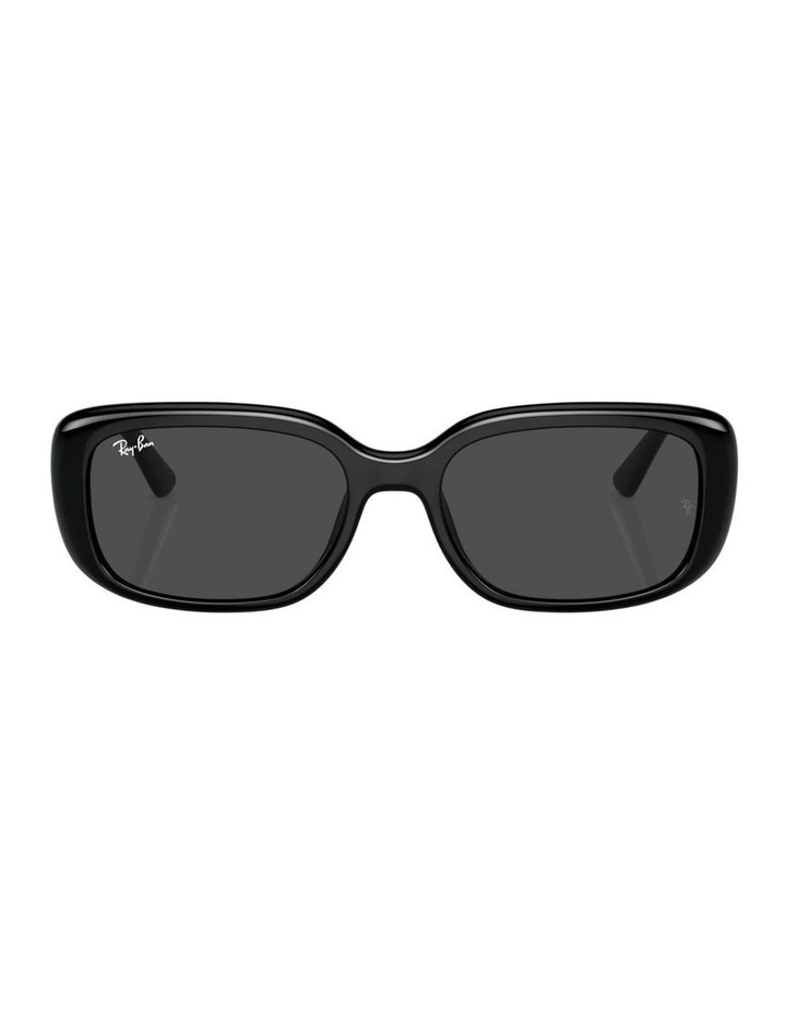 Bio-Based Nylon Sunglasses in Black RB4421D image 1