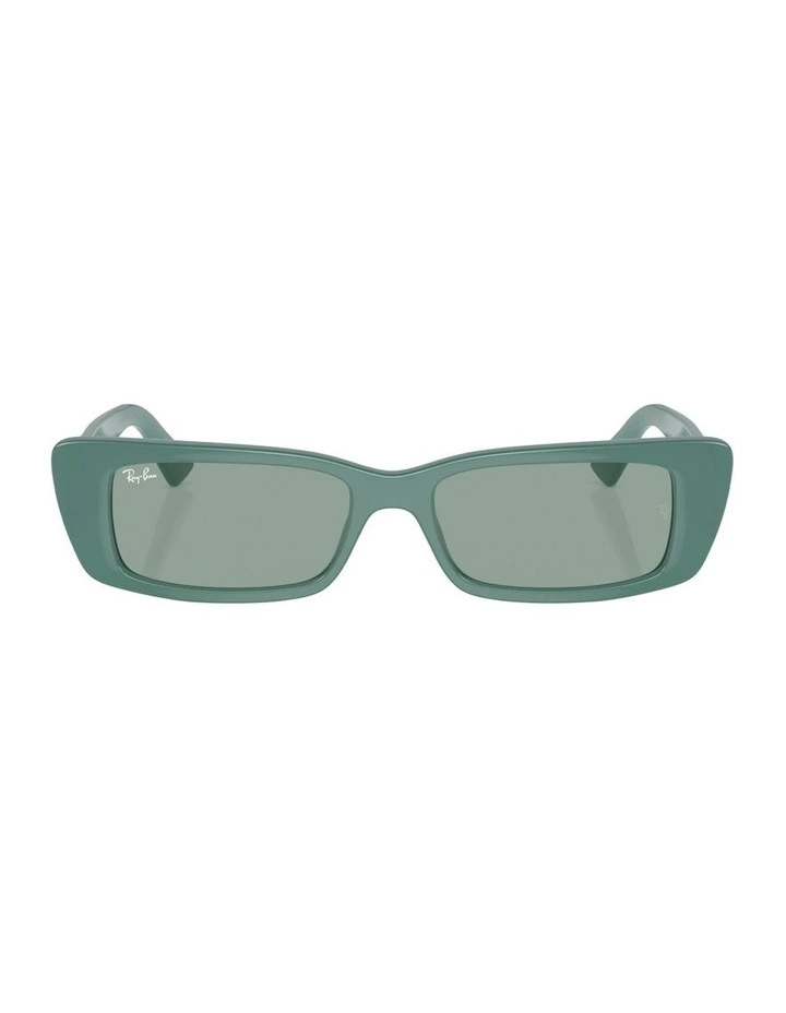 Teru Bio-Based Injected Sunglasses in Green image 1