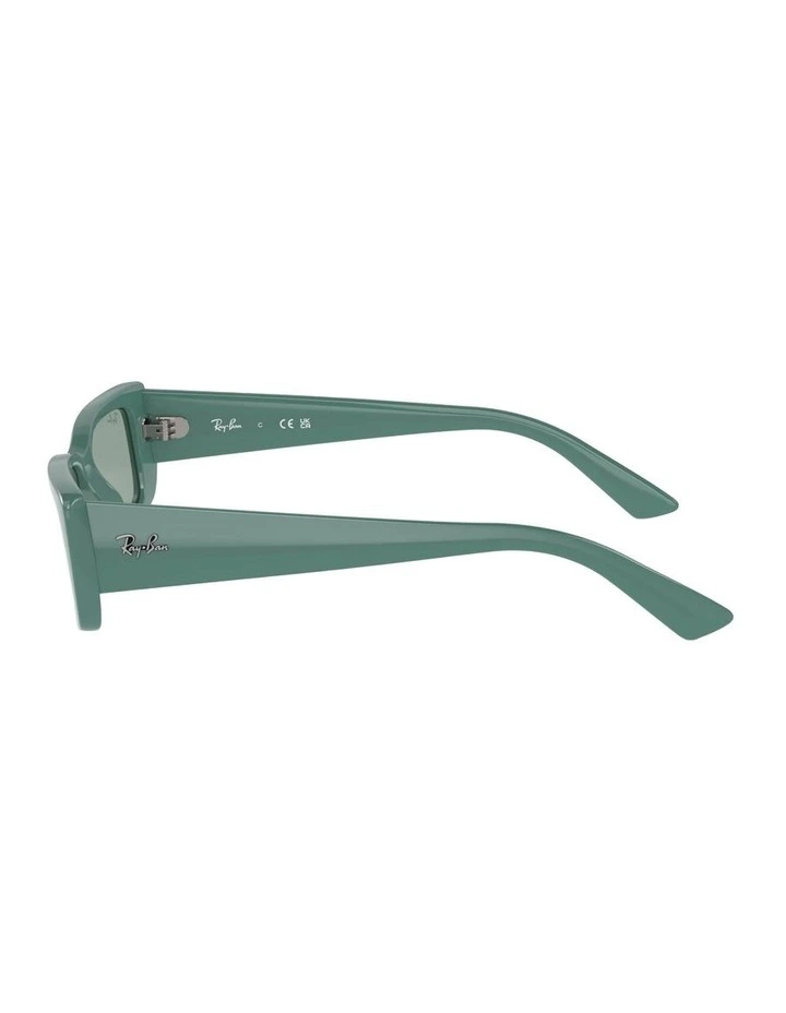 Teru Bio-Based Injected Sunglasses in Green image 2