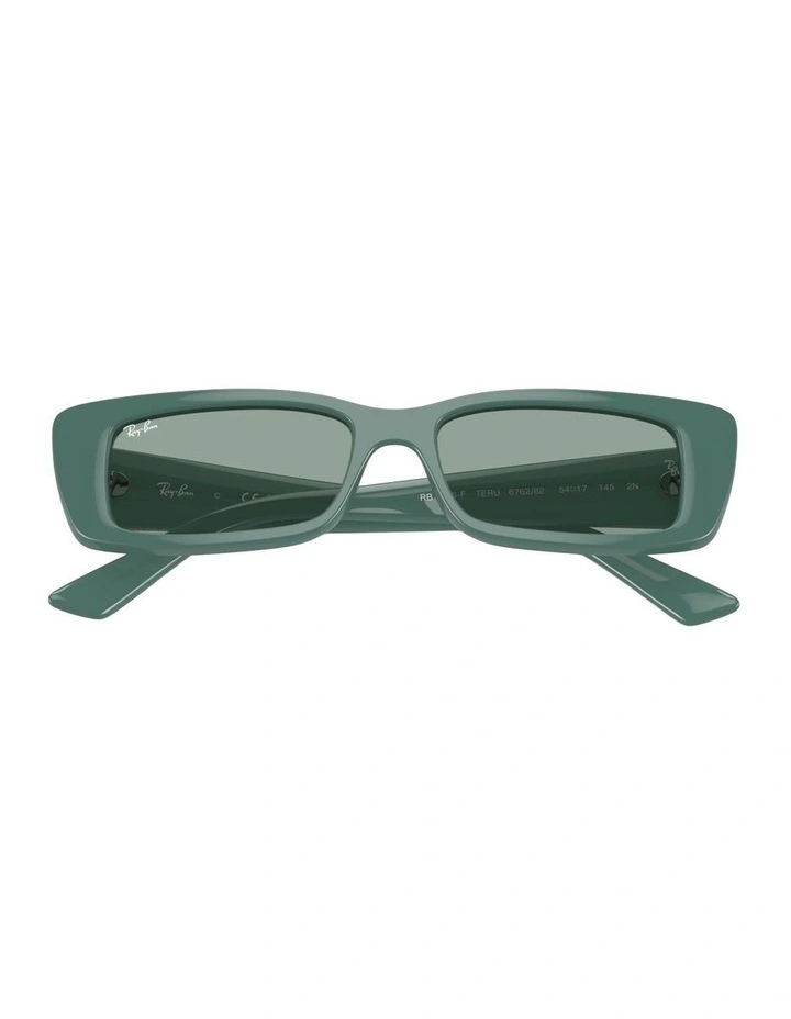 Teru Bio-Based Injected Sunglasses in Green image 3