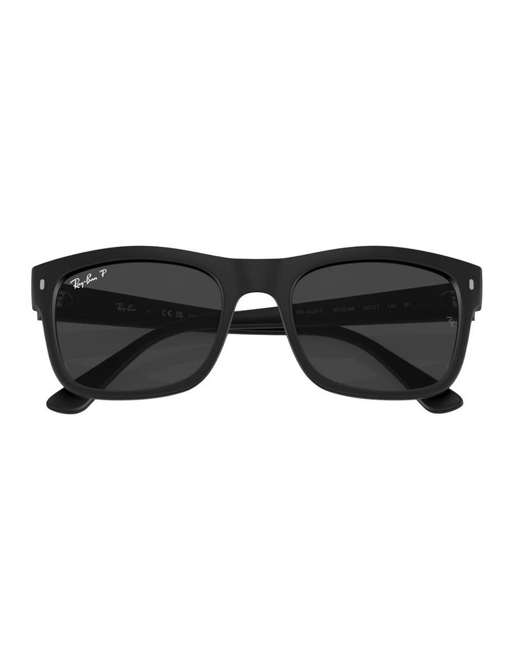 Propionate Polarised Sunglasses in Black RB4428 image 4
