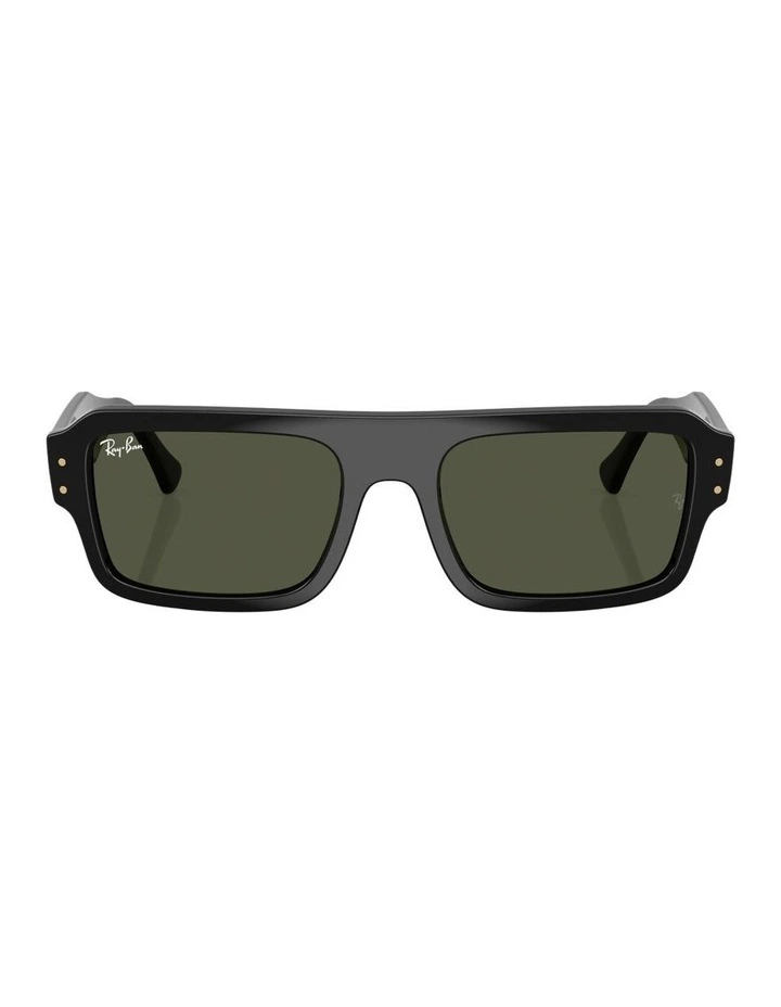 Flacko Bio-Based Acetate Sunglasses in Black image 2