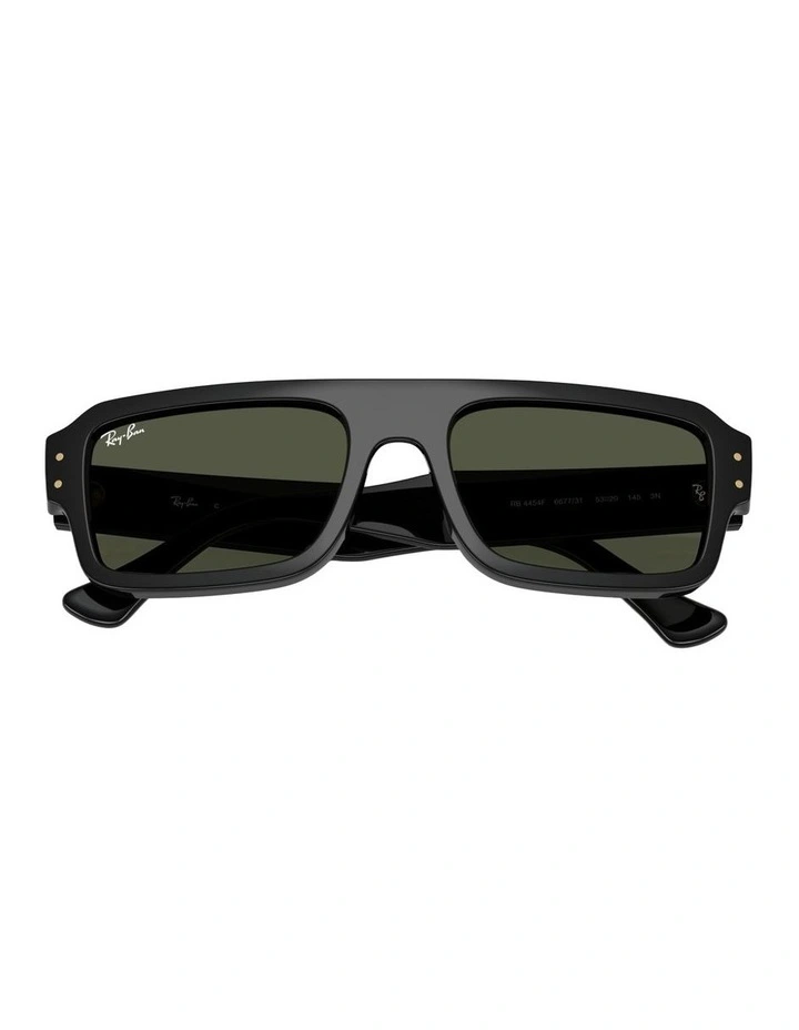 Flacko Bio-Based Acetate Sunglasses in Black image 4