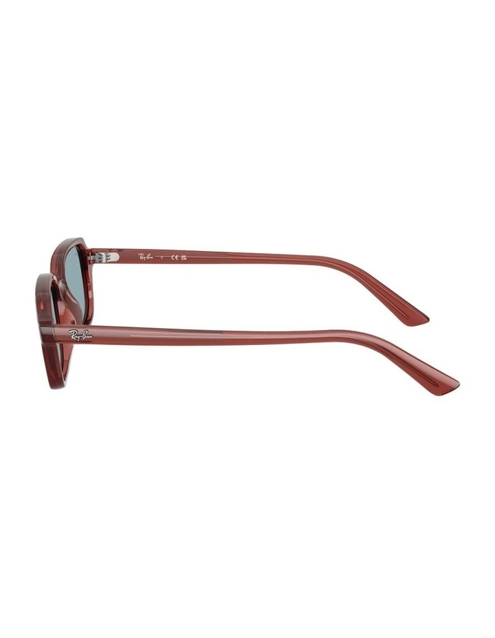 Zuri Bio-Based Injected Sunglasses in Brown image 2