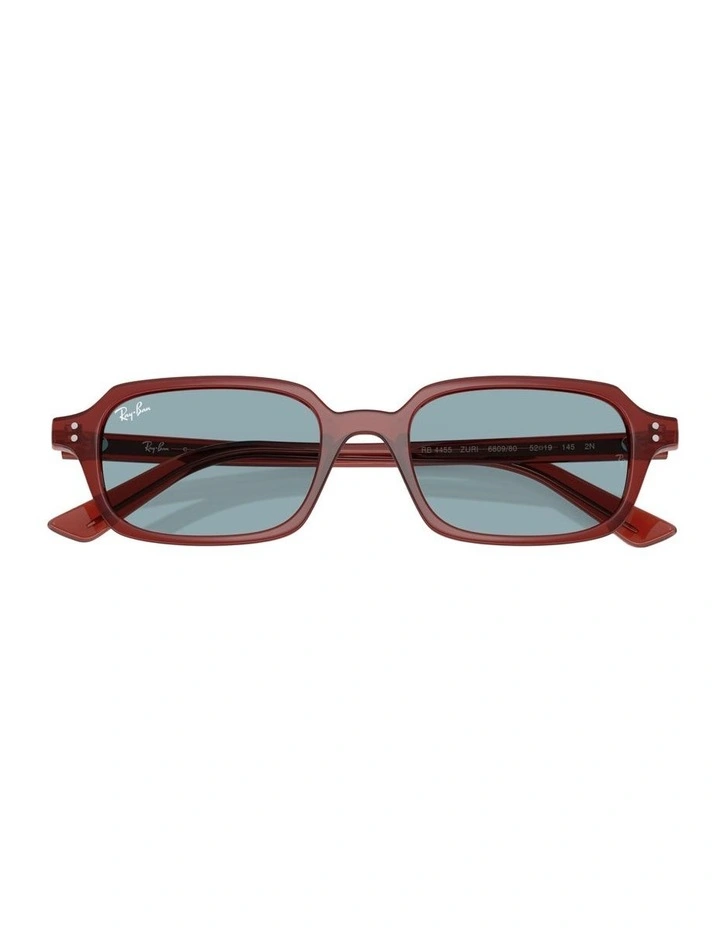 Zuri Bio-Based Injected Sunglasses in Brown image 3