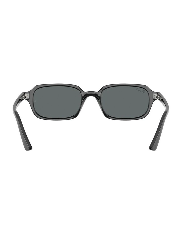 Zuri Bio-Based Acetate Polarised Sunglasses in Black image 2