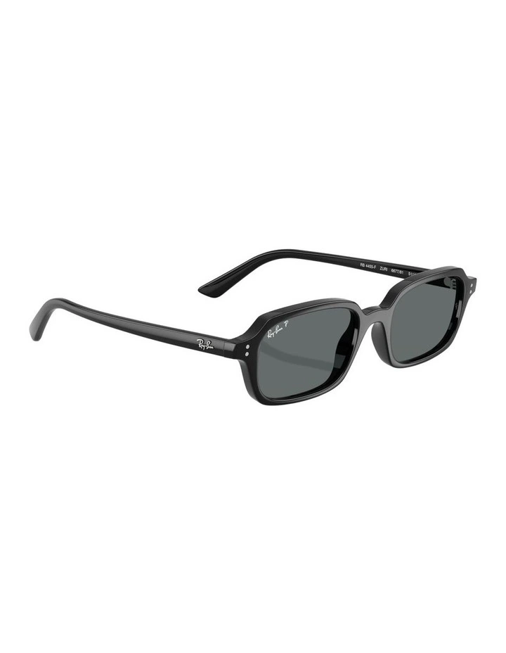 Zuri Bio-Based Acetate Polarised Sunglasses in Black image 4