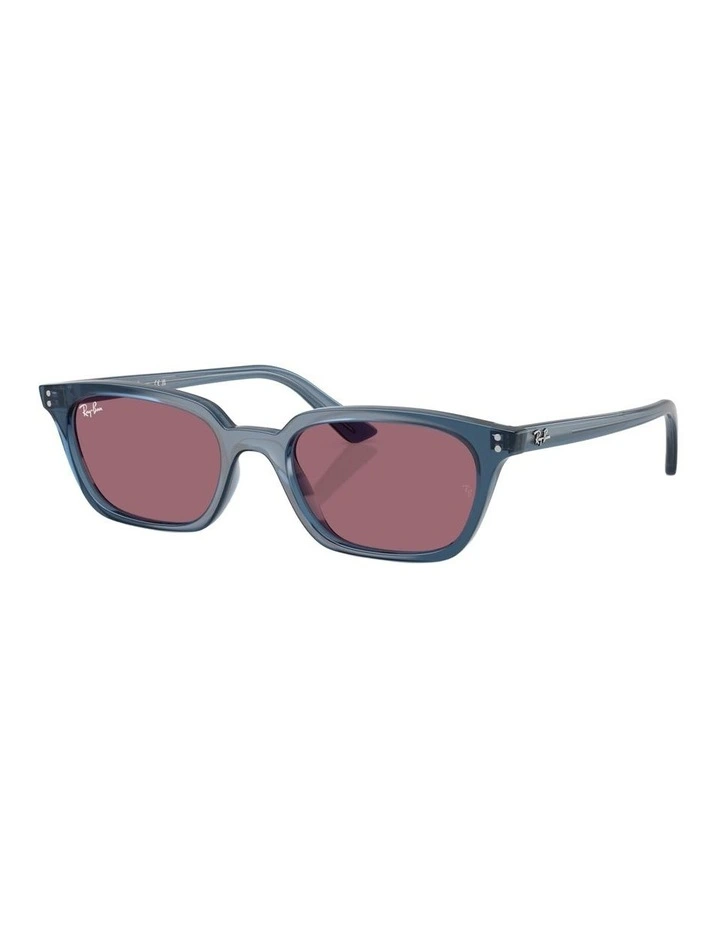 Zaya Bio-Based Acetate Sunglasses in Blue image 1