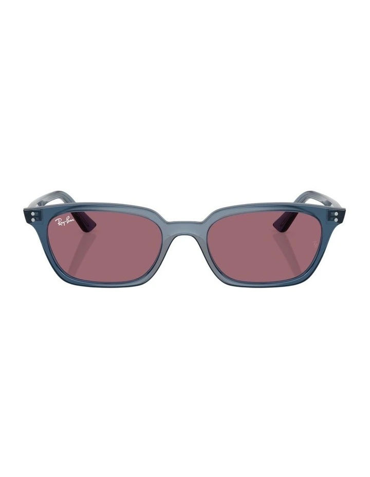 Zaya Bio-Based Acetate Sunglasses in Blue image 2
