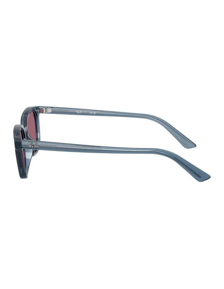 Zaya Bio-Based Acetate Sunglasses in Blue image 3