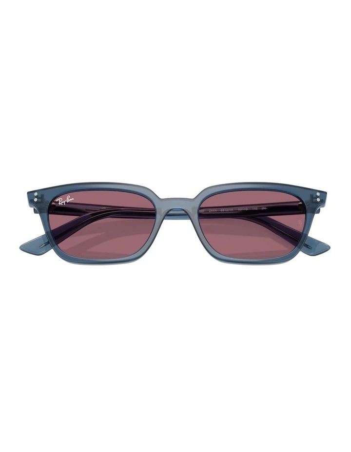 Zaya Bio-Based Acetate Sunglasses in Blue image 4