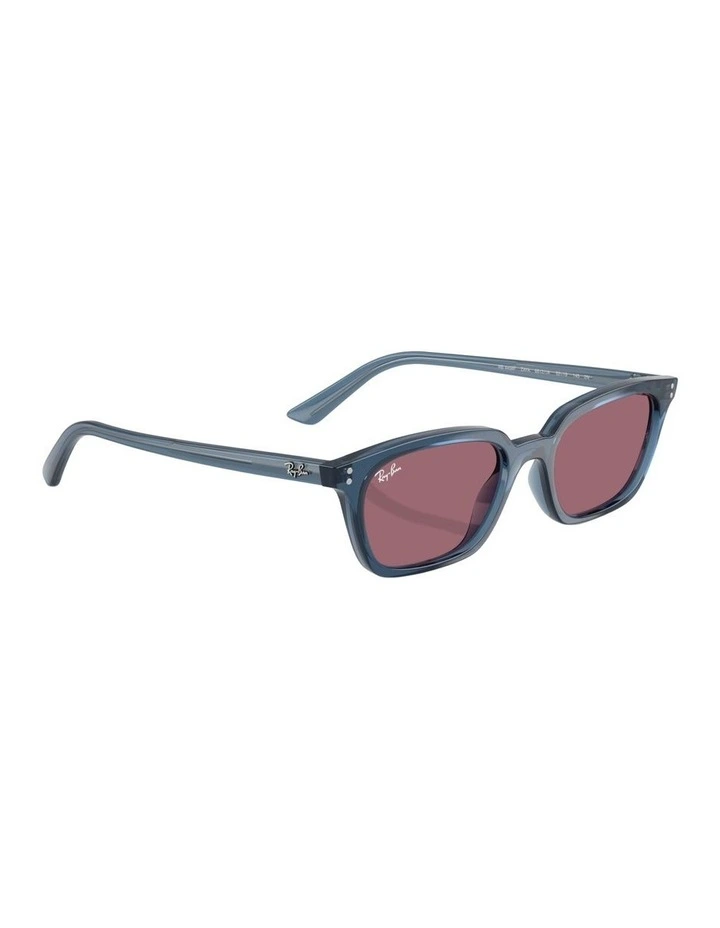 Zaya Bio-Based Acetate Sunglasses in Blue image 5