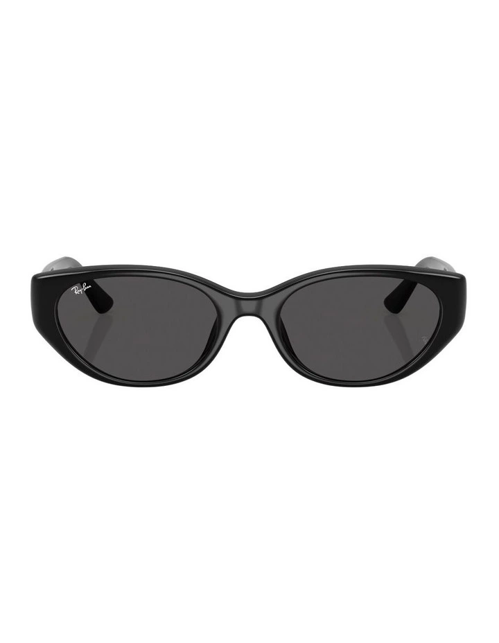 Bio-Based Injected Sunglasses in Black RB4457D image 1