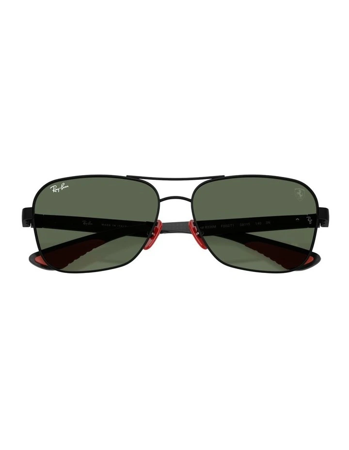 Scuderia Ferrari Collection Metal Sunglasses in Black RB8336M image 4