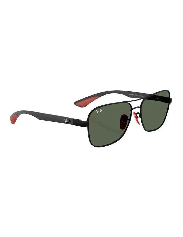 Scuderia Ferrari Collection Metal Sunglasses in Black RB8336M image 5
