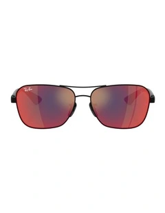 Scuderia Ferrari Collection Metal Sunglasses in Black RB8336M