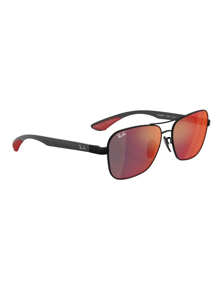 Scuderia Ferrari Collection Metal Sunglasses in Black RB8336M image 4