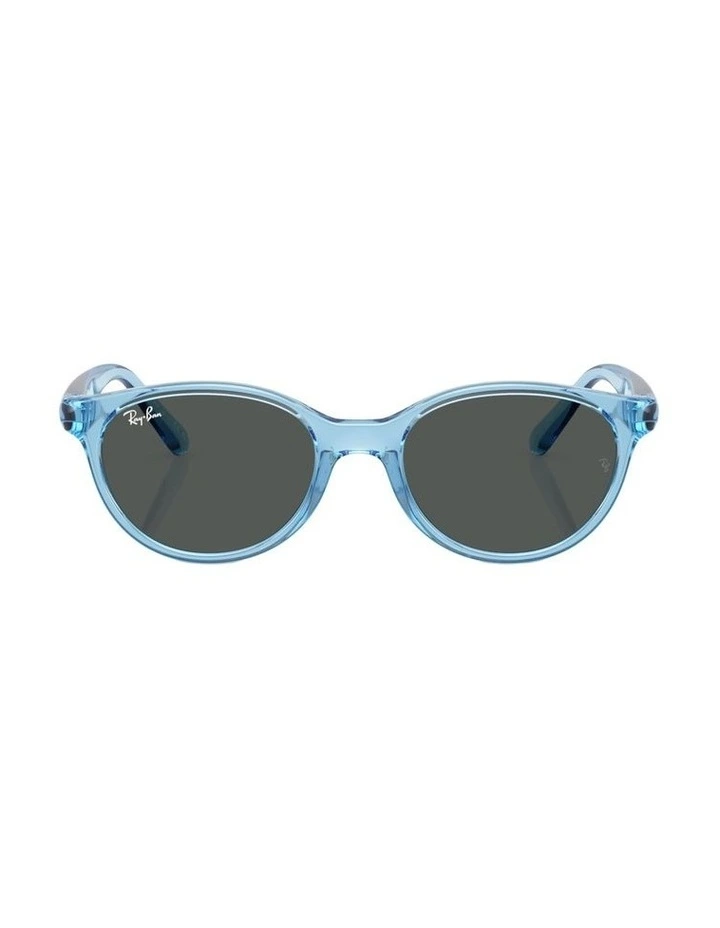 Bio-Based Injected Sunglasses in Blue RB9080S image 2