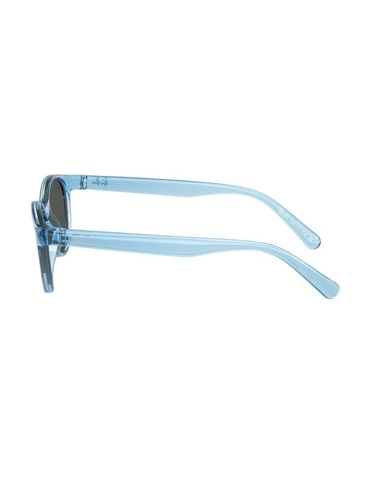 Bio-Based Injected Sunglasses in Blue RB9080S image 3