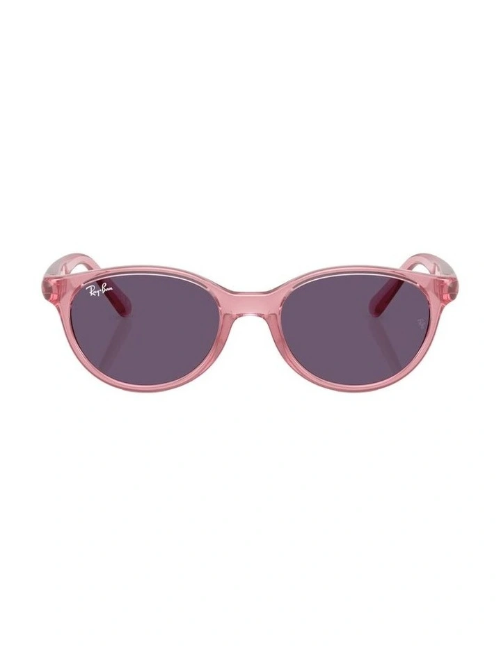 Bio-Based Injected Sunglasses in Pink RB9080S image 1