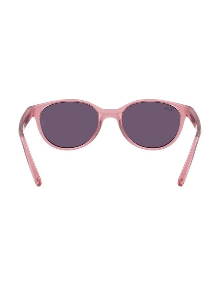 Bio-Based Injected Sunglasses in Pink RB9080S image 2