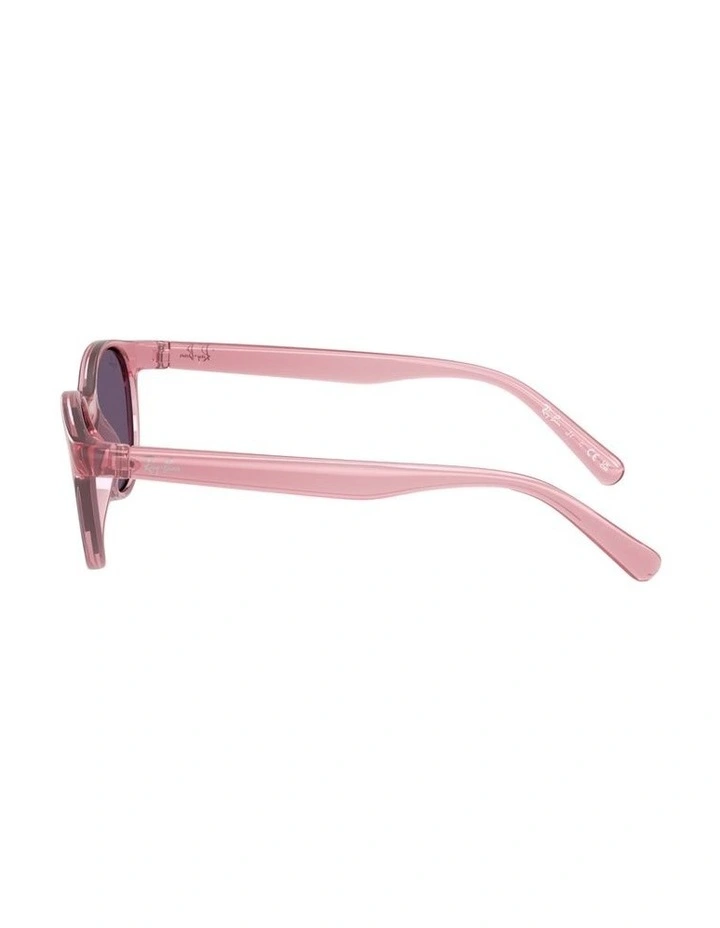 Bio-Based Injected Sunglasses in Pink RB9080S image 3