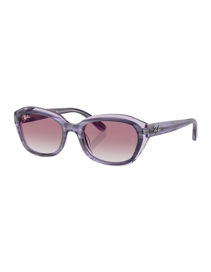 Acetate Sunglasses in Violet RB9081S image 1