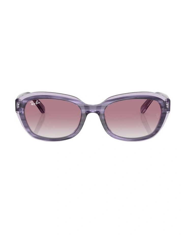 Acetate Sunglasses in Violet RB9081S image 2