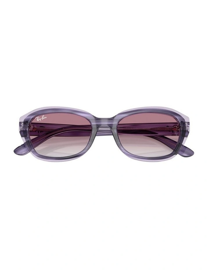 Acetate Sunglasses in Violet RB9081S image 4