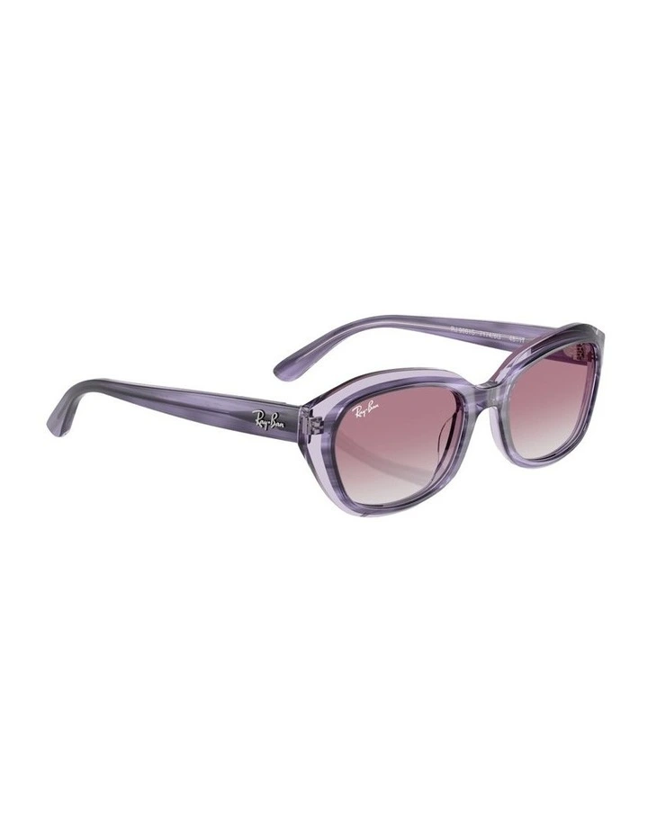 Acetate Sunglasses in Violet RB9081S image 5
