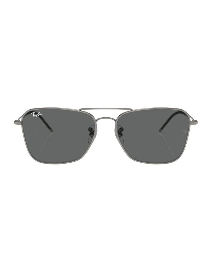 Caravan Reverse Metal Sunglasses in Grey image 2