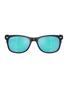 New Wayfarer Summer Capsule Nylon Sunglasses in Black