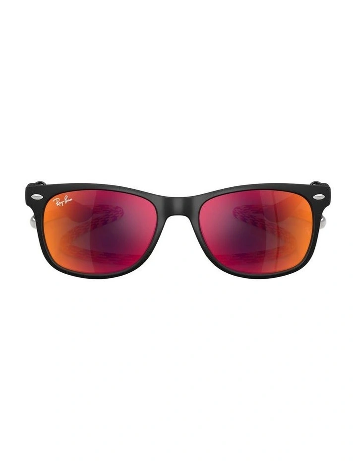 New Wayfarer Summer Capsule Nylon Sunglasses in Black image 1