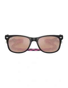 New Wayfarer Summer Capsule Nylon Sunglasses in Black