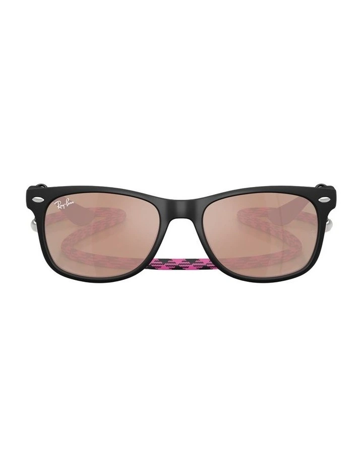 New Wayfarer Summer Capsule Nylon Sunglasses in Black image 1