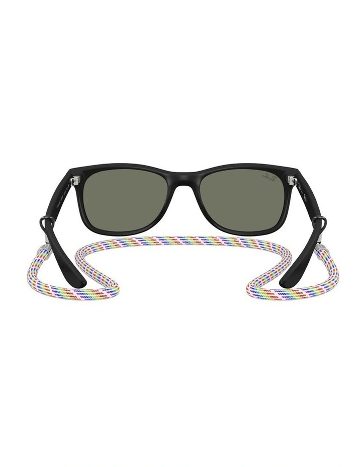 New Wayfarer Summer Capsule Nylon Sunglasses in Black image 1