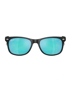 New Wayfarer Summer Capsule Injected Sunglasses in Black