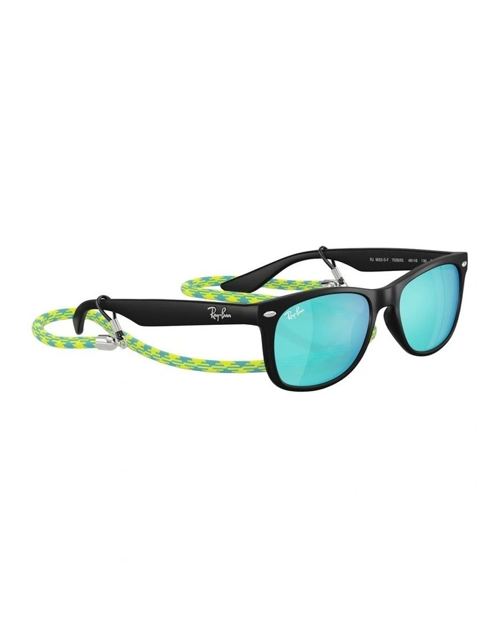 New Wayfarer Summer Capsule Injected Sunglasses in Black image 4