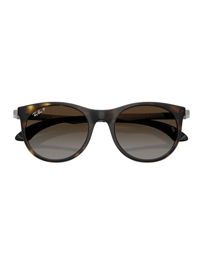Nylon Polarised RB9082S Sunglasses in Tortoise image 4